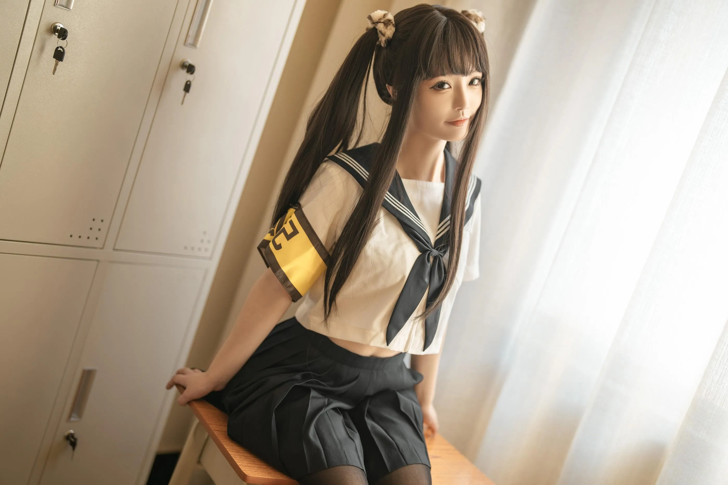 桃良阿宅 – NO.004 教室JK [33P]插图7